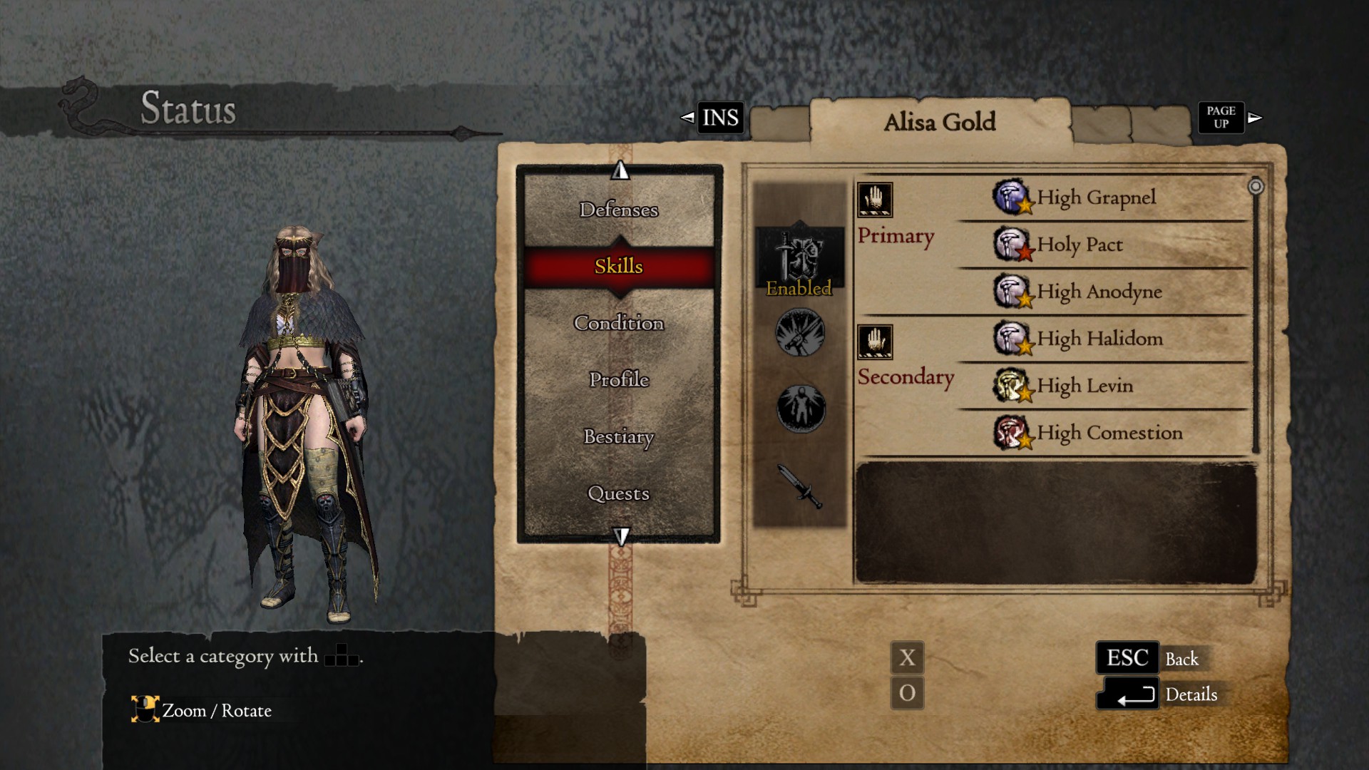 Pawn Alisa Gold
